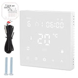 WiFi Thermostat Digital Touch Screen APP Voice Control Smart Thermostat with Auto Calibration for Floor Heating 90‑240V In Australia - Darrahopens