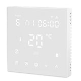 WiFi Thermostat Digital Touch Screen APP Voice Control Smart Thermostat with Auto Calibration for Floor Heating 90‑240V