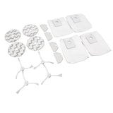 Dust Bag Filter Rag Side Brush Set Robot Vacuum Cleaner Accessories for Roidmi EVA SDJ06RM