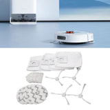 Dust Bag Filter Rag Side Brush Set Robot Vacuum Cleaner Accessories for Roidmi EVA SDJ06RM
