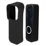 Doorbell Protective Cover Dustproof Protective Silicone Doorbell Cover Case for Blink A363 Black