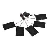 5 in 1 Electric Vest Cloth Heat Pad 3 Gears Temperature Adjustable USB Heating Pad Waterproof Composite Fiber Heater Pad