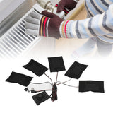 5 in 1 Electric Vest Cloth Heat Pad 3 Gears Temperature Adjustable USB Heating Pad Waterproof Composite Fiber Heater Pad