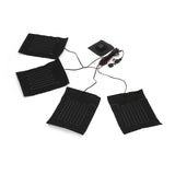 Heating Cloth Heater Waterproof 3 Gears Composite Fiber with Four Pieces USB Powered Clothes Heating Pad for Winter In Australia - Darrahopens