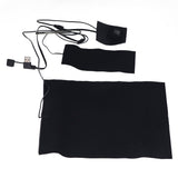 2 in 1 Electric Heating Pad with 3 Gear Adjustable Temperature Waterproof USB Power Heating Warmer Pad For Vest Jacket