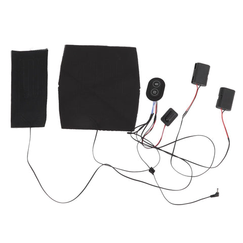 Electric Heating Pad 1 for 2 Adjustable 3 Level Dual Motors Soft Heating Belt for Vibrating Massage