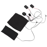 Electric Heating Pad 1 for 2 Adjustable 3 Level Dual Motors Soft Heating Belt for Vibrating Massage