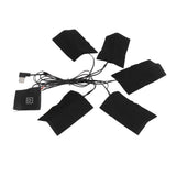 Electric Cloth Heater Pad 3 Gears Adjustable Temperature USB Heating Pad for Men Women