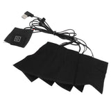 Electric Cloth Heater Pad 3 Gears Adjustable Temperature USB Heating Pad for Men Women
