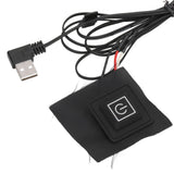 Electric Cloth Heater Pad 3 Gears Adjustable Temperature USB Heating Pad for Men Women