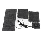 3 In 1 Clothes Heater Pad USB 3 Temperature Settings Electric Cloth Heating Sheet Soft Washable Cloth Warmer Pad for Winter