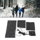 3 In 1 Clothes Heater Pad USB 3 Temperature Settings Electric Cloth Heating Sheet Soft Washable Cloth Warmer Pad for Winter