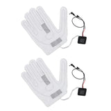 2 PCS Electric Heating Sheet 3 Gears Adjustable Heating Film Replacement DC Electric Heater Pads for Heating Gloves