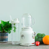 Mini Blender with Double Cup Retro Shake and Ice Crush Maker Countertop Juice Blender with Stainless Steel Blades CN Plug In Australia - Darrahopens