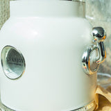 Mini Blender with Double Cup Retro Shake and Ice Crush Maker Countertop Juice Blender with Stainless Steel Blades CN Plug