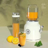 Mini Blender with Double Cup Retro Shake and Ice Crush Maker Countertop Juice Blender with Stainless Steel Blades CN Plug In Australia - Darrahopens