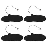 4 Pcs Electric Heated Insoles Foot Warmers USB Rechargeable High Temperature for Winter Outdoor Activities In Australia - Darrahopens