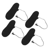 4 Pcs Electric Heated Insoles Foot Warmers USB Rechargeable High Temperature for Winter Outdoor Activities In Australia - Darrahopens