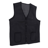 USB Electric Heated Vest Heating Vest Clothes with 3 Adjustable Levels for Men Women XL