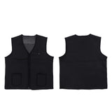USB Electric Heated Vest Heating Vest Clothes with 3 Adjustable Levels for Men Women XL