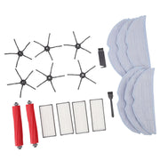 Sweeper Replacement Parts ABS High Efficiency Dust Bag Main Side Brush Filter Ragset for Roborock In Australia - Darrahopens
