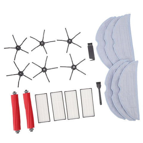 Sweeper Replacement Parts ABS High Efficiency Dust Bag Main Side Brush Filter Ragset for Roborock In Australia - Darrahopens
