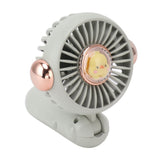 Foldable Mini Fan Cute Lightweight 900mAh Adjustable Low Noise Handheld Fan for Summer Green In Australia - Darrahopens