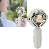 Foldable Mini Fan Cute Lightweight 900mAh Adjustable Low Noise Handheld Fan for Summer Green In Australia - Darrahopens