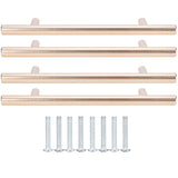 4Set Door Handle Aluminum Alloy Gold Drawer Pull Handles Cabinet Wardrobe Closet HardwareHole Distance 96 In Australia - Darrahopens