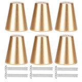 6 Sets Gold Drawer Handle Space Aluminum European Style Handle Furniture Replacement PartsRound Single Hole In Australia - Darrahopens