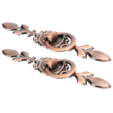 2 Sets Ring Pull Round Single Hole Handles Knob for Kitchen Cabinet Cupboard Door Drawer231 Large Antique Copper In Australia - Darrahopens