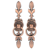 2 Sets Ring Pull Round Single Hole Handles Knob for Kitchen Cabinet Cupboard Door Drawer231 Large Antique Copper In Australia - Darrahopens