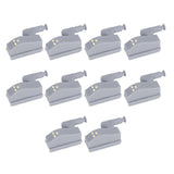 10Set Hinge LED Sensor Light Set Home Cabinet Cupboard Closet Drawer Induction LampWarm Light In Australia - Darrahopens