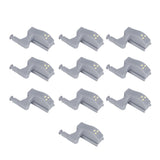 10Set Hinge LED Sensor Light Set Home Cabinet Cupboard Closet Drawer Induction LampWarm Light In Australia - Darrahopens