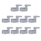 10Set Hinge LED Sensor Light Set Home Cabinet Cupboard Closet Drawer Induction LampWarm Light In Australia - Darrahopens