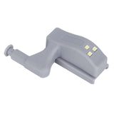 10Set Hinge LED Sensor Light Set Home Cabinet Cupboard Closet Drawer Induction LampWarm Light