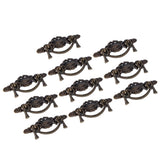 10 Sets Kitchen Drawer Cabinet Door Handle Furniture Knobs Hardware Cupboard Antique Pull Handles