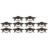 10 Sets Kitchen Drawer Cabinet Door Handle Furniture Knobs Hardware Cupboard Antique Pull Handles