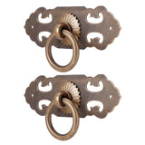 2 Sets 90mm Drawer Horizontal Handle Copper Antique Hollow Cabinet Handle Pull Furniture Parts In Australia - Darrahopens