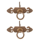2 Sets Bat‑Shaped Handle Copper Antique Decorative Drawer Door Handle Knob for Shoe Cabinet In Australia - Darrahopens
