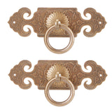 2 Sets Bat‑Shaped Handle Copper Antique Decorative Drawer Door Handle Knob for Shoe Cabinet In Australia - Darrahopens