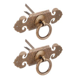 2 Sets Bat‑Shaped Handle Copper Antique Decorative Drawer Door Handle Knob for Shoe Cabinet In Australia - Darrahopens
