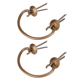 2 Set Drawer Drawer Pulls Chinese Style Antique Copper Handle Cabinet Hardware Accessory