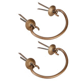 2 Set Drawer Drawer Pulls Chinese Style Antique Copper Handle Cabinet Hardware Accessory