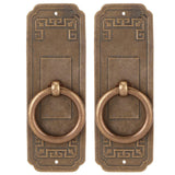 2 Sets Chinese Style Handle Single Hole Door Pull Knobs for Kitchen Cabinet Furniture Hardware10cm In Australia - Darrahopens