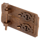 Door Handle Set Chinese Style Antique Copper Pull Handles Cabinet Wardrobe Accessory