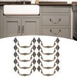 10 Sets Antique Handle Wooden Box Special Handle Accessories Cabinet Drawer HandleSmall Size
