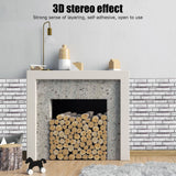 3D Waterproof Wall Stickers SelfAdhesive Tile Decal Background Kitchen Bathroom Decor