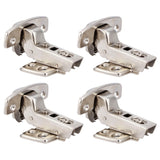 4Sets Hinges for Cabinet Kitchen W/Damping Buffer Door Bisagra Cold Rolled Steel HardwareBent Arm 11.3 x 7.2 x 3.6cm In Australia - Darrahopens