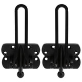 2Set Aluminum Alloy Antitheft Door Buckle Safety Chain Atype Bolt Anti Lock Insurance(black ) In Australia - Darrahopens